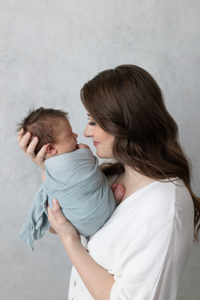Baby Auggie Newborn Photos Burlington